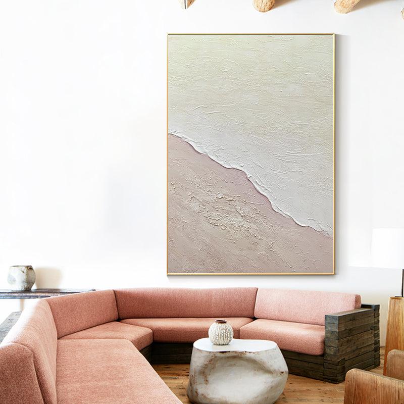 Acrylic 3D Textured Landscape Ocean Waves Oil Painting - kalapaint