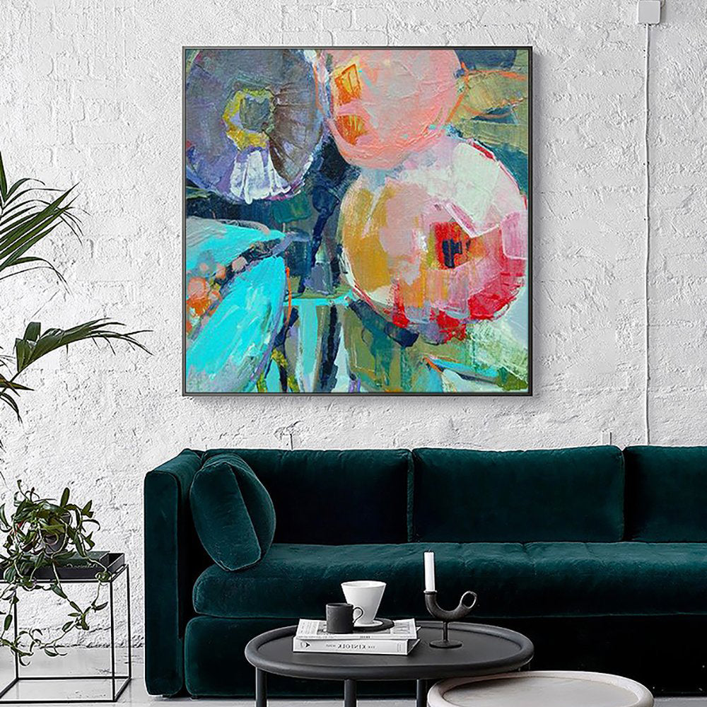 Peach Painting