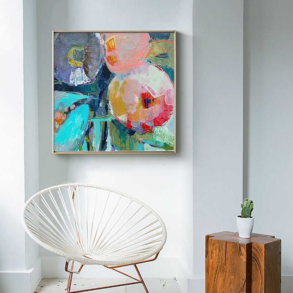 Peach Painting