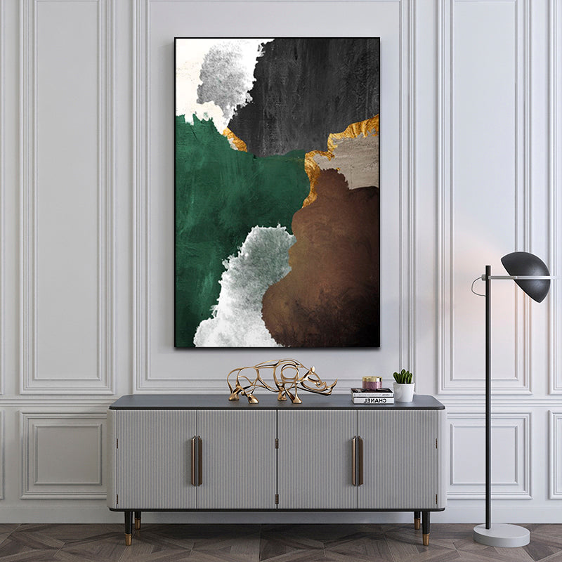 Emerald Chaos Painting