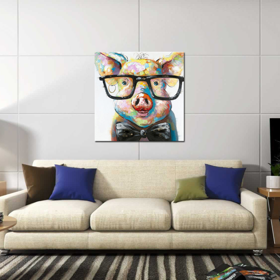 Mr. Piglet Painting