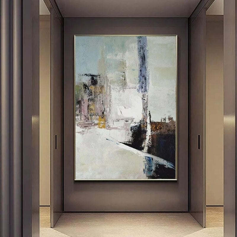 Canal Houses Painting