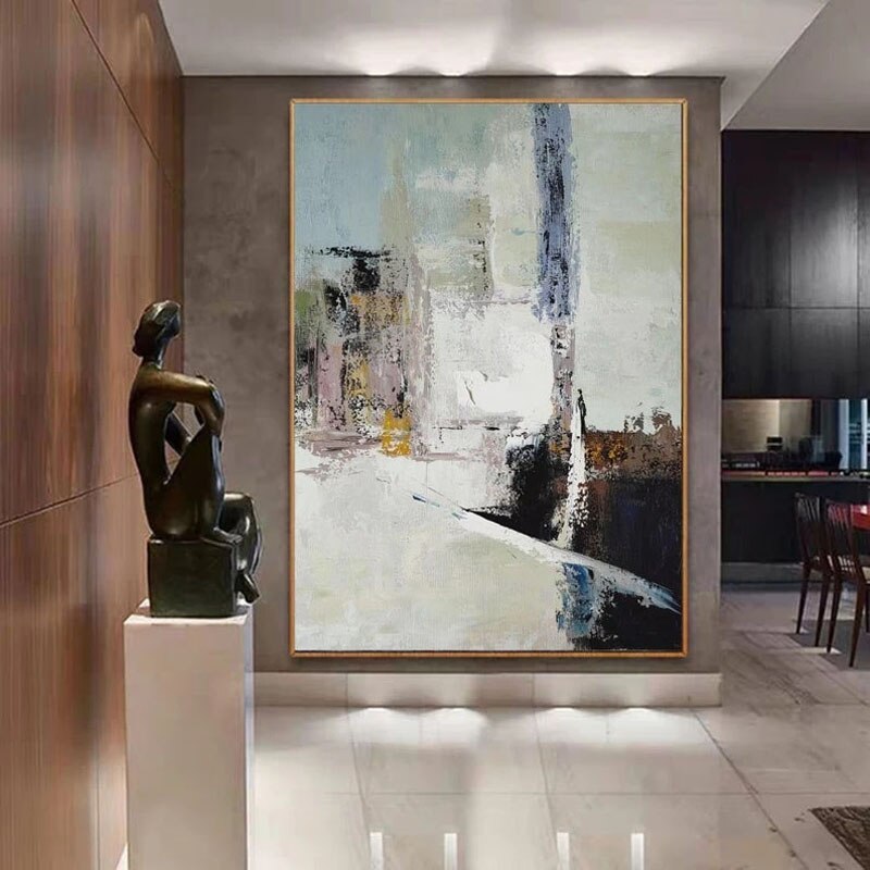Canal Houses Painting