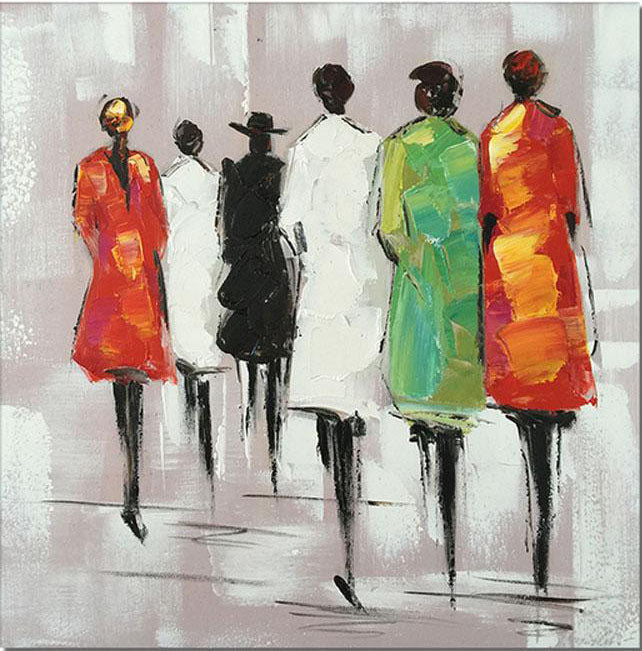 Mysterious Figures Painting