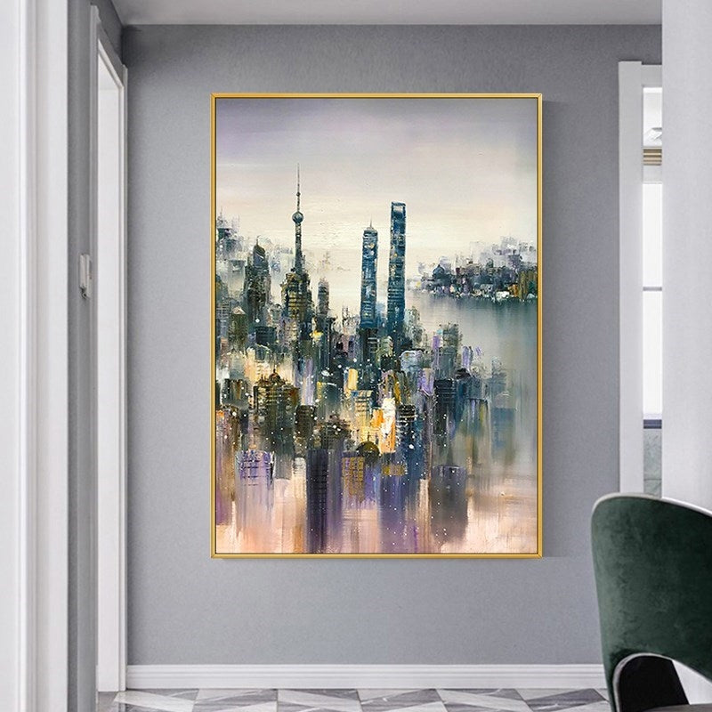 Mist in Shanghai Painting