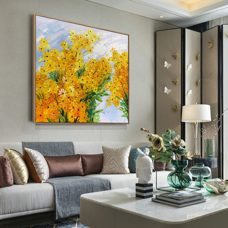 Daisies Painting