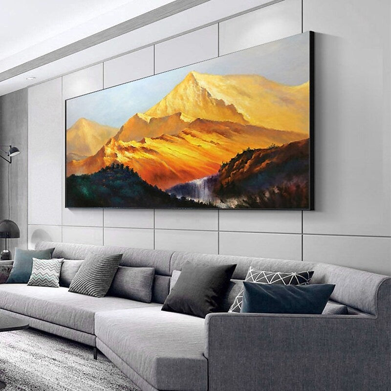Montagnes d‘Or Painting