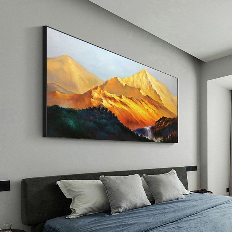 Montagnes d‘Or Painting