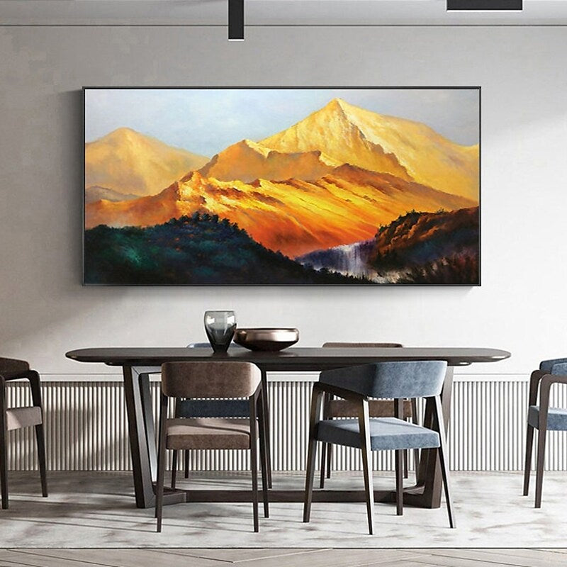 Montagnes d‘Or Painting