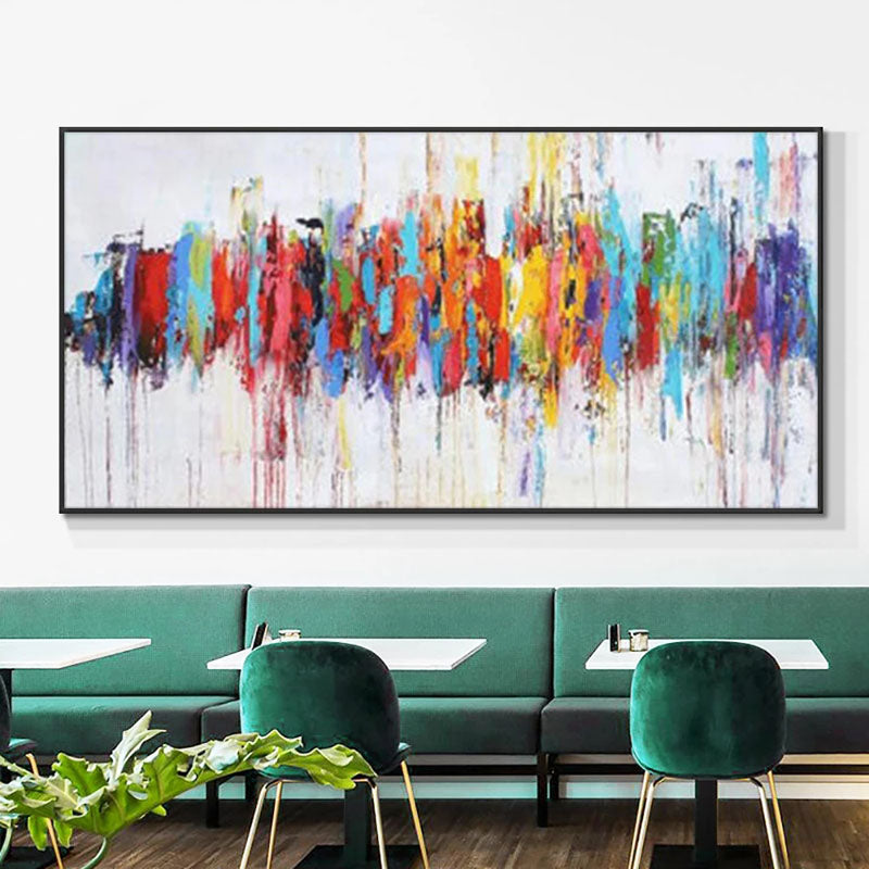 Technicolour Waves Painting