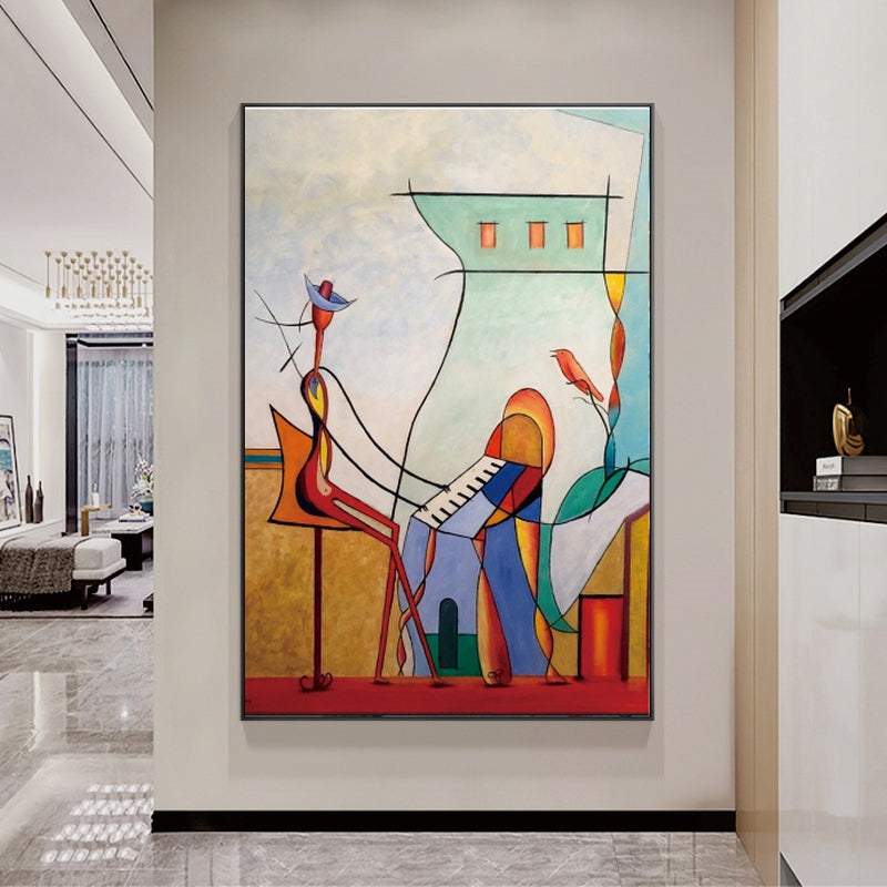 Música del Día Painting