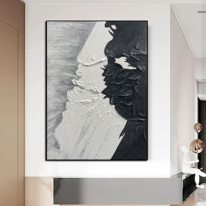 Waves of Contrast Painting