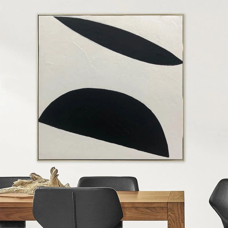Black Leaflets Painting