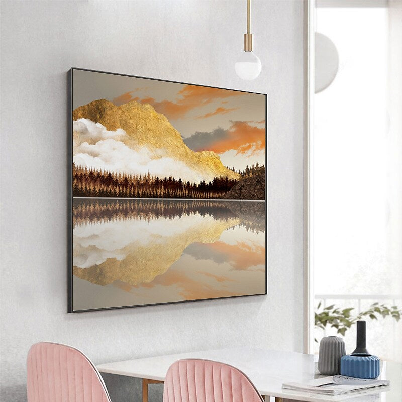 Mirror Mountain Painting
