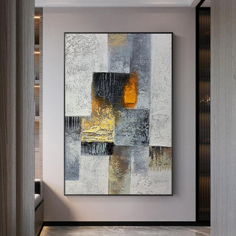 Colorful Abstract Wabi-Sabi Wall Art - kalapaint