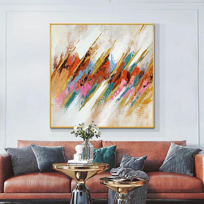 Coloured Marks Painting