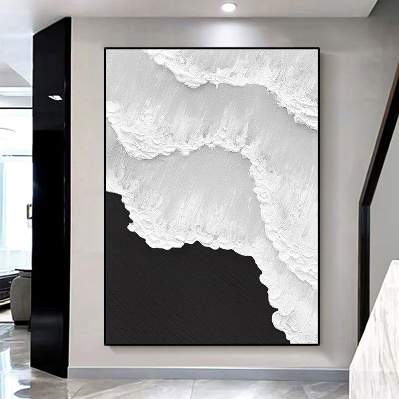 Black Beach Painting