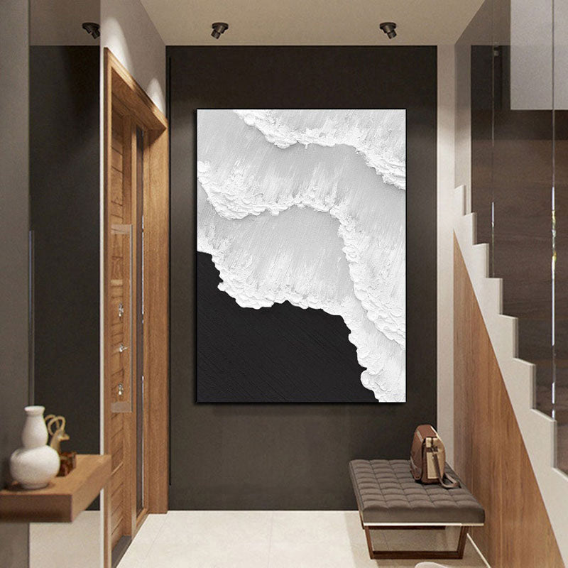 Black Beach Painting