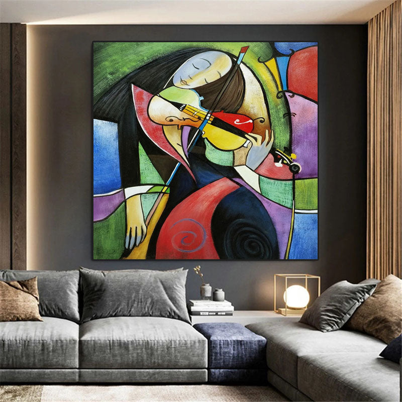 Melancholic Harmony Painting
