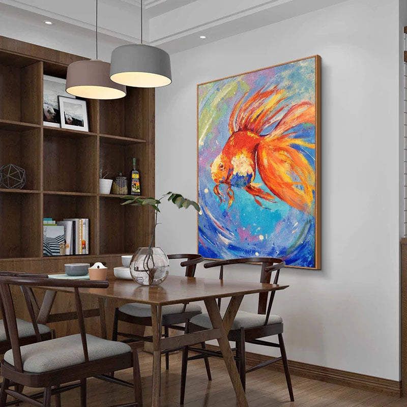 Goldfish Painting