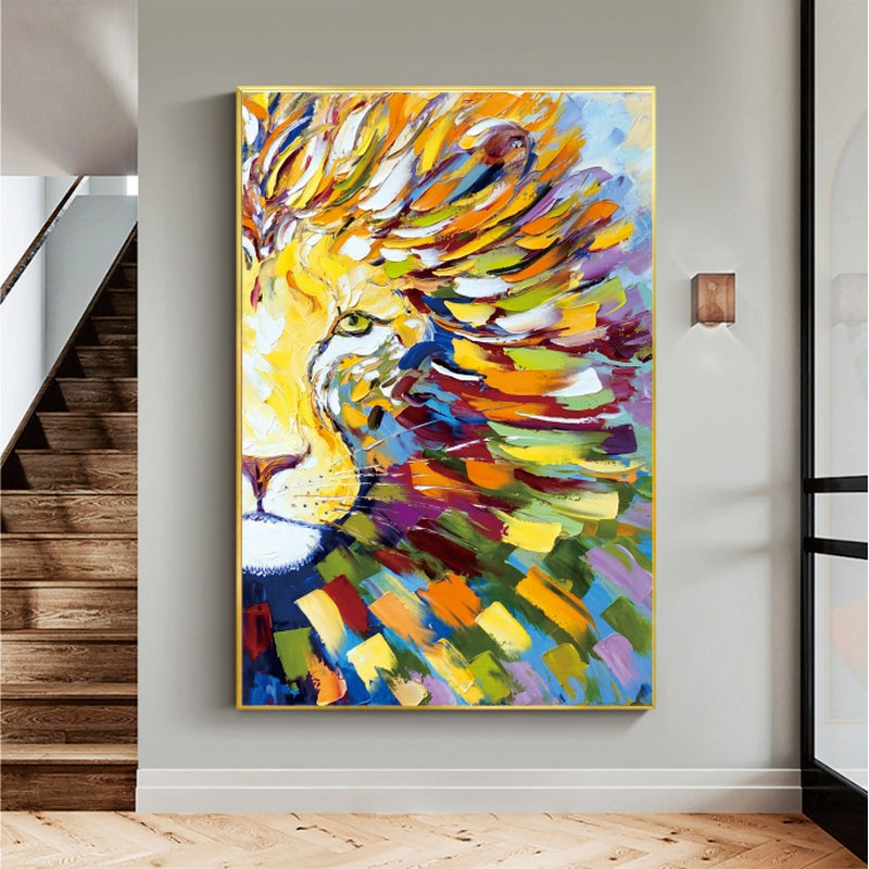 Colored Manes Painting