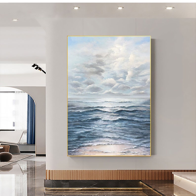 Stormy Sea Painting
