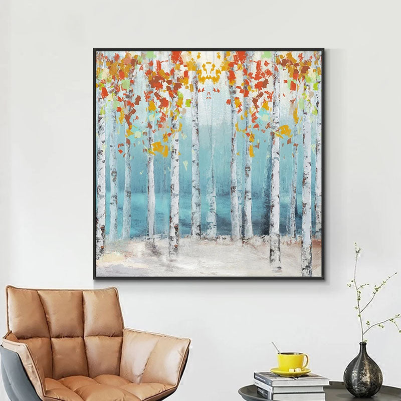 Forest Lake Painting