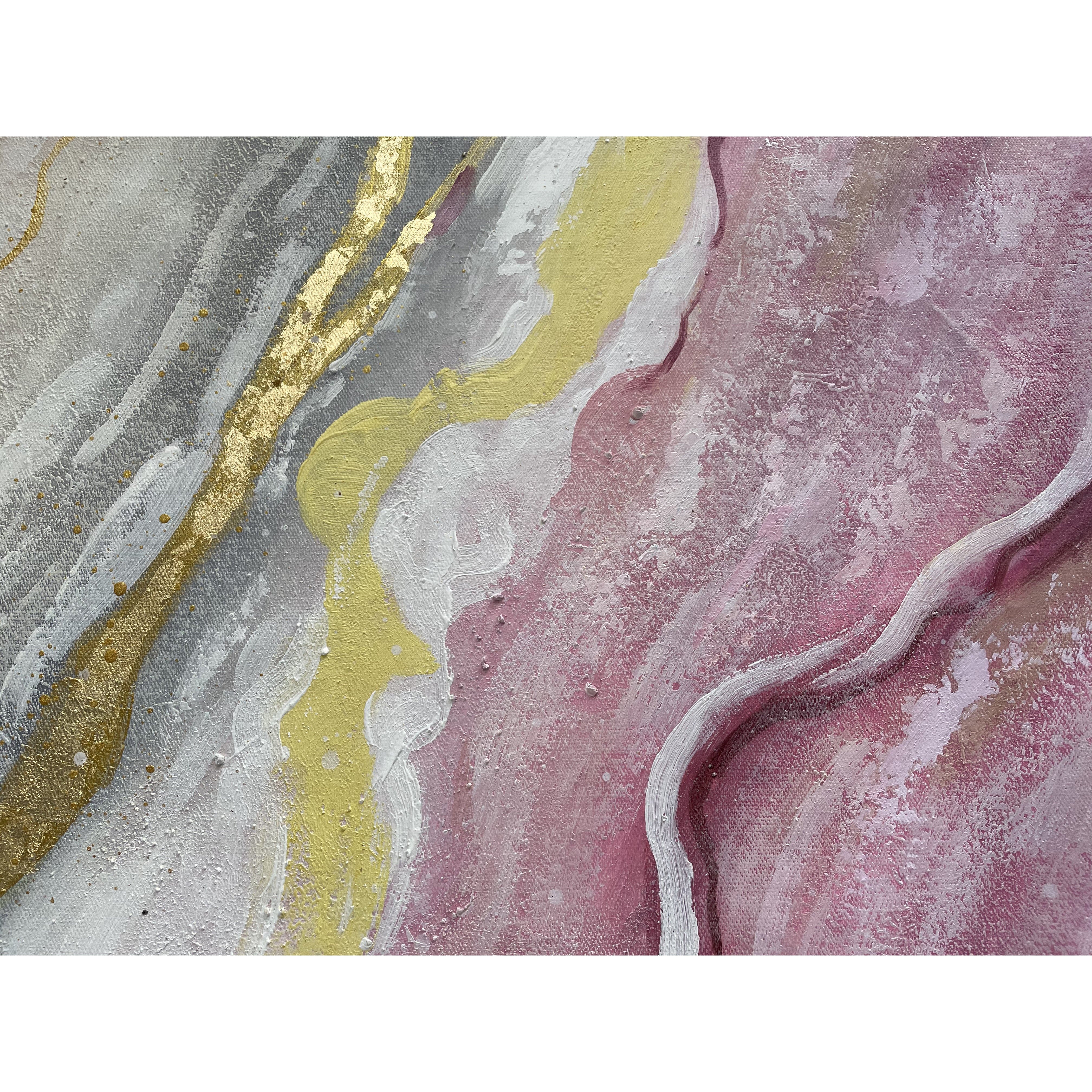 Pink Coast Painting