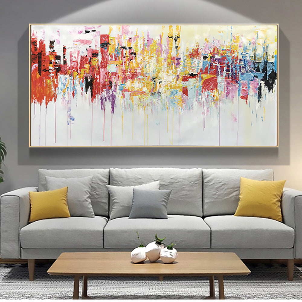 City Skyline Painting
