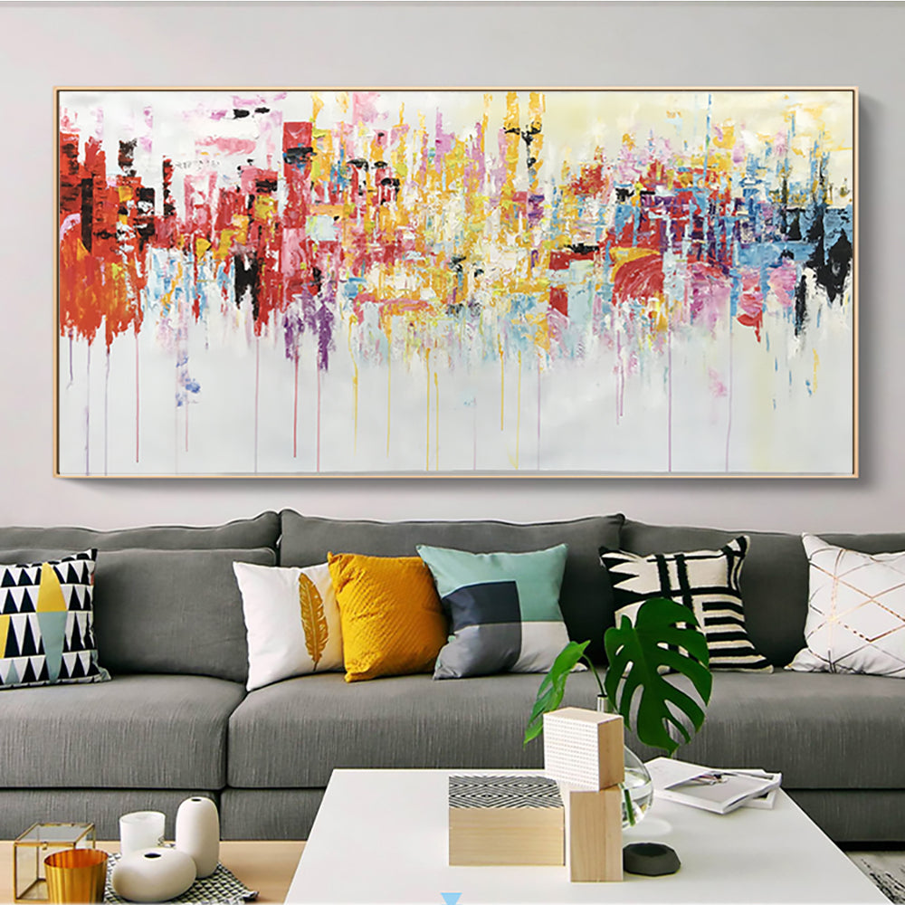 City Skyline Painting