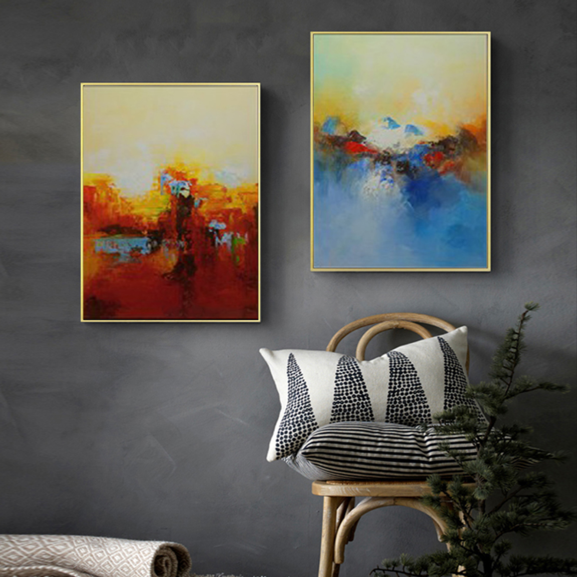 Mythical Beasts Painting