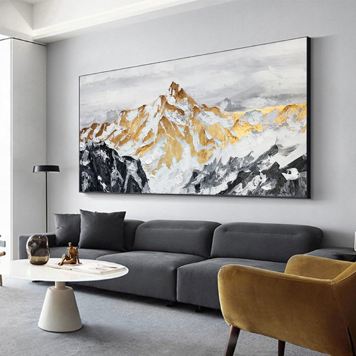 Mount Manaslu Painting