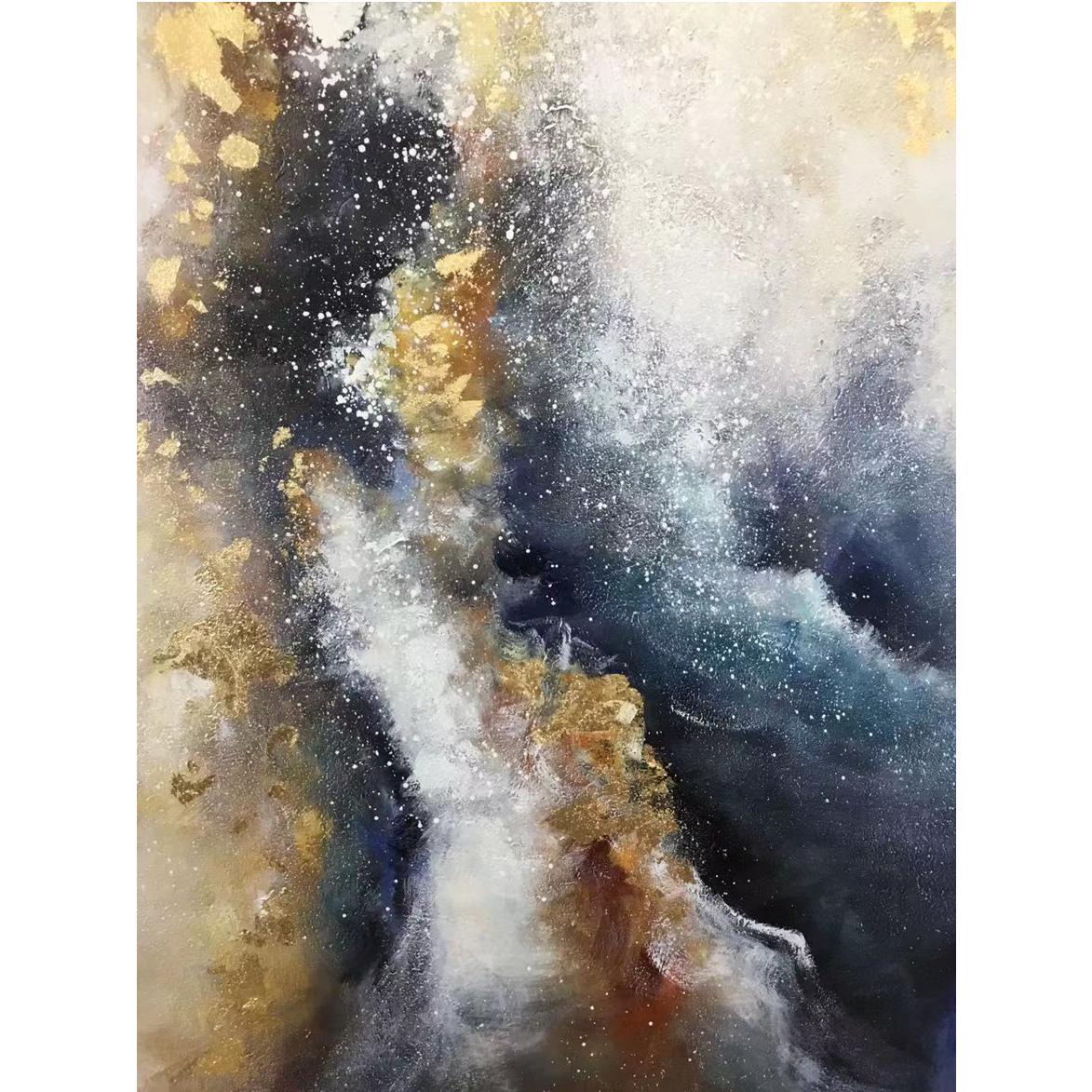 Space Dust Painting