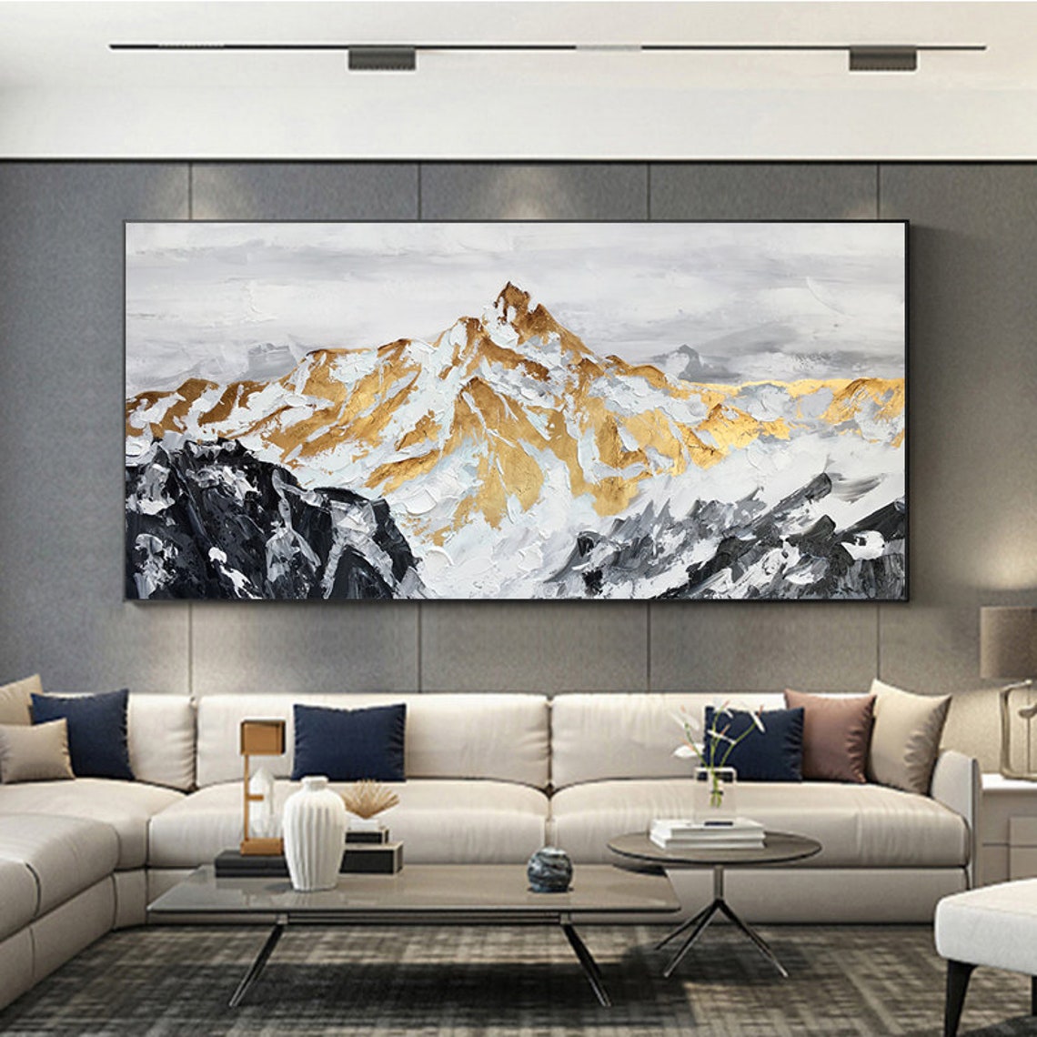 Mount Manaslu Painting