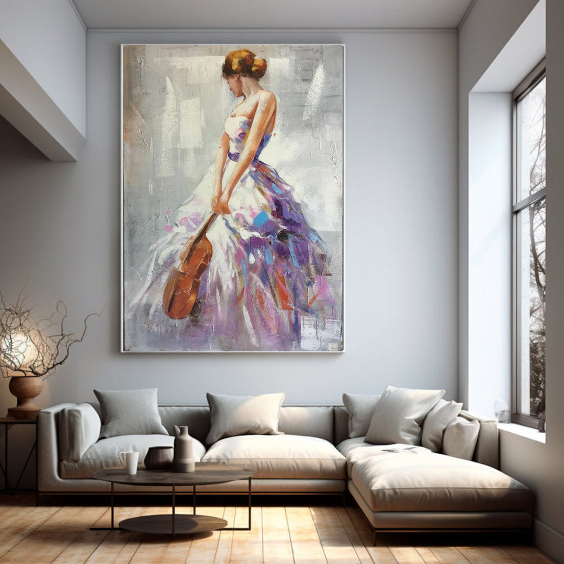 The Shy Violinist