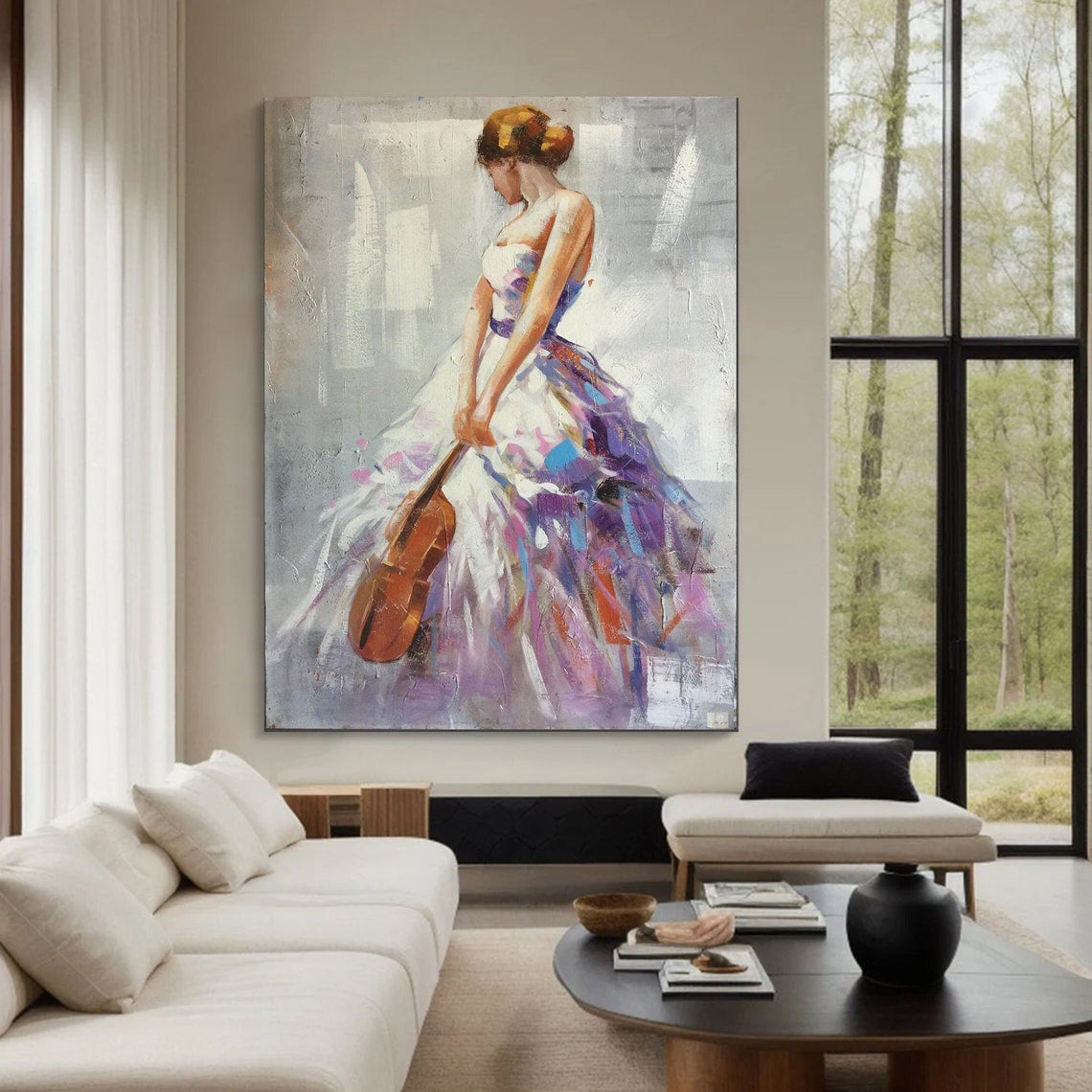 The Shy Violinist
