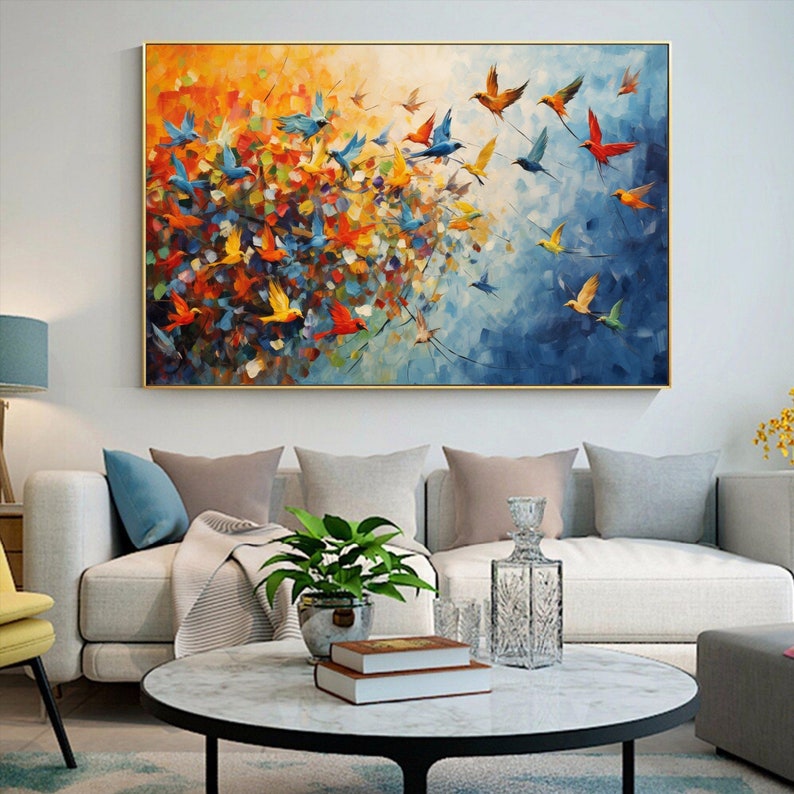 Fluttering Colorbirds
