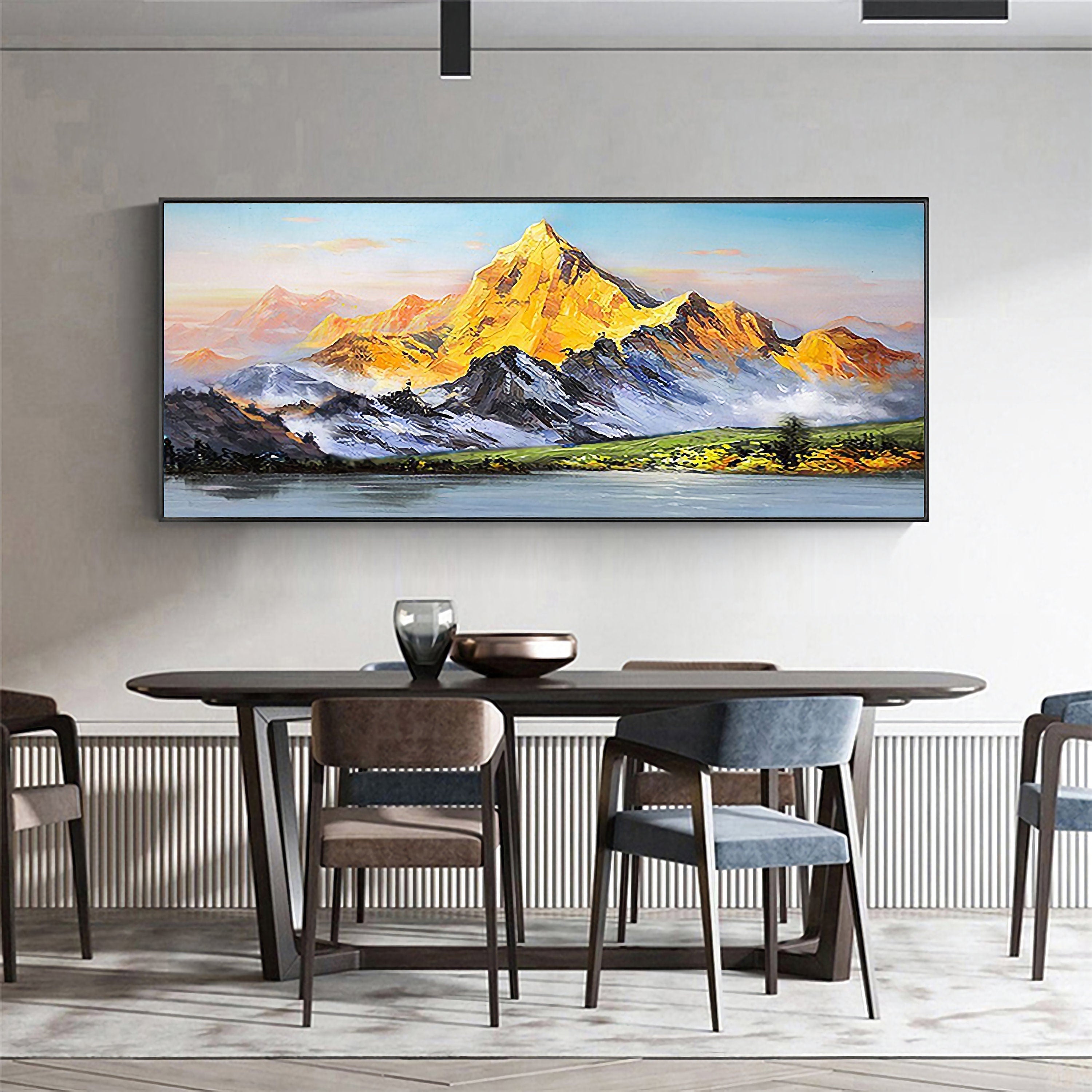 Gum San Mountain Painting