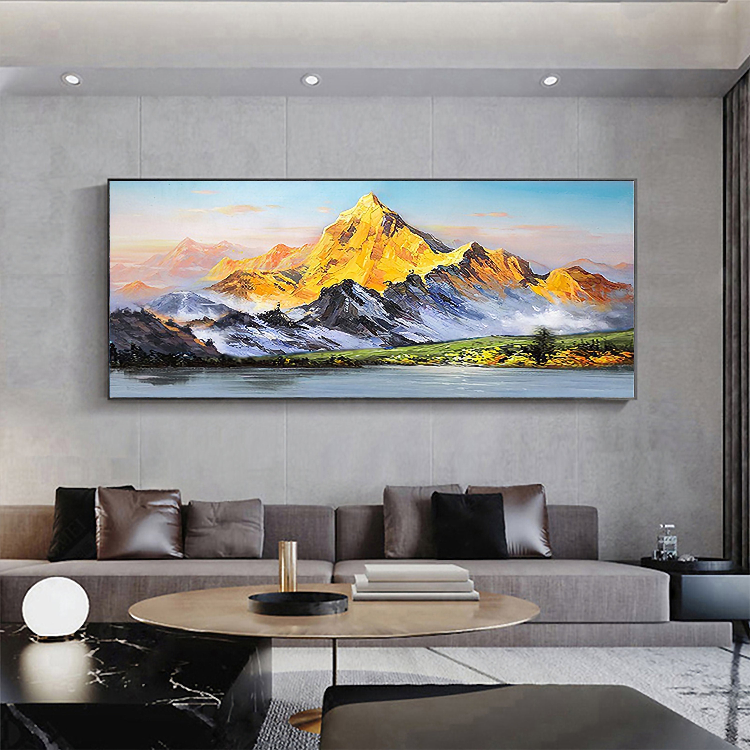 Gum San Mountain Painting