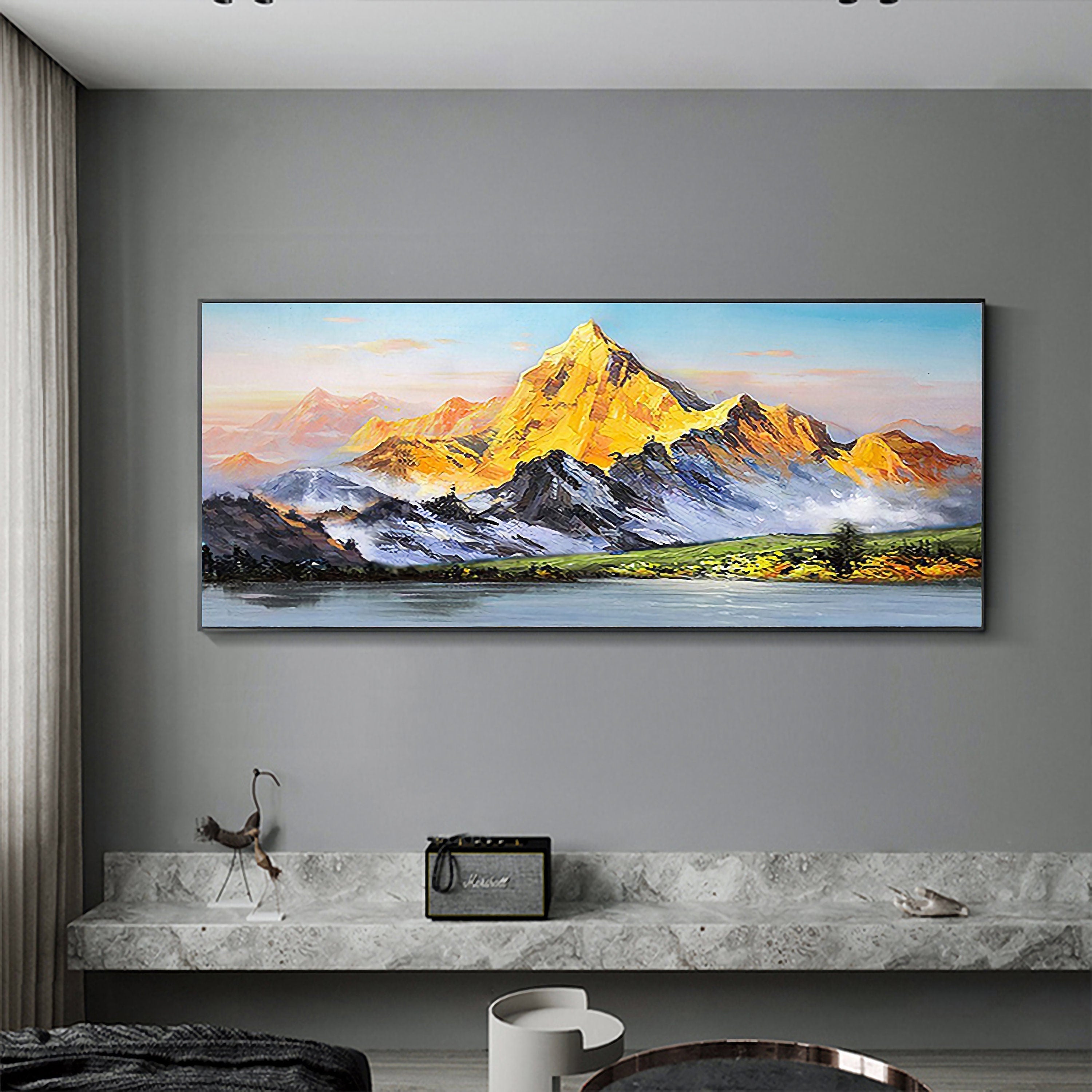Gum San Mountain Painting