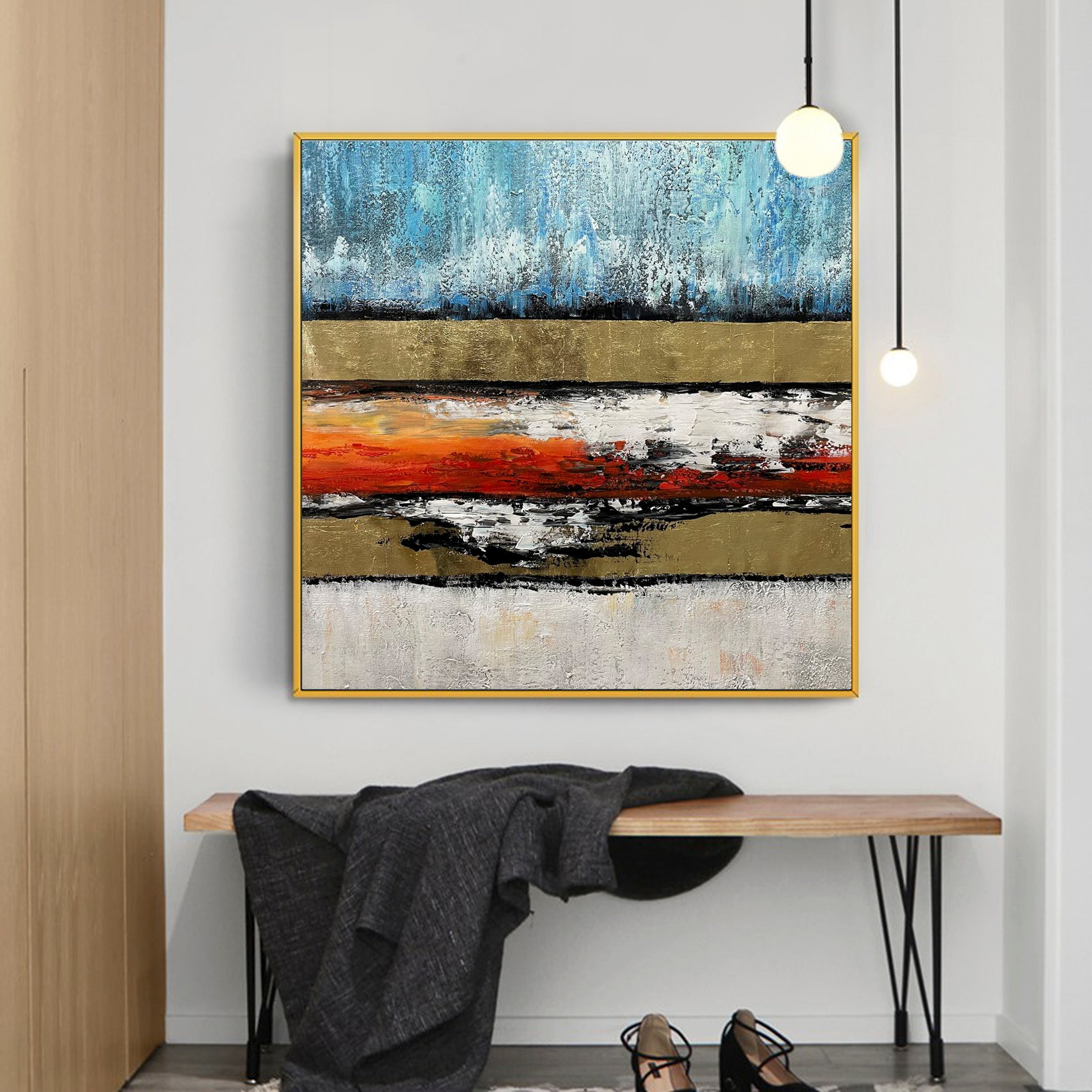 Lava Flow Painting