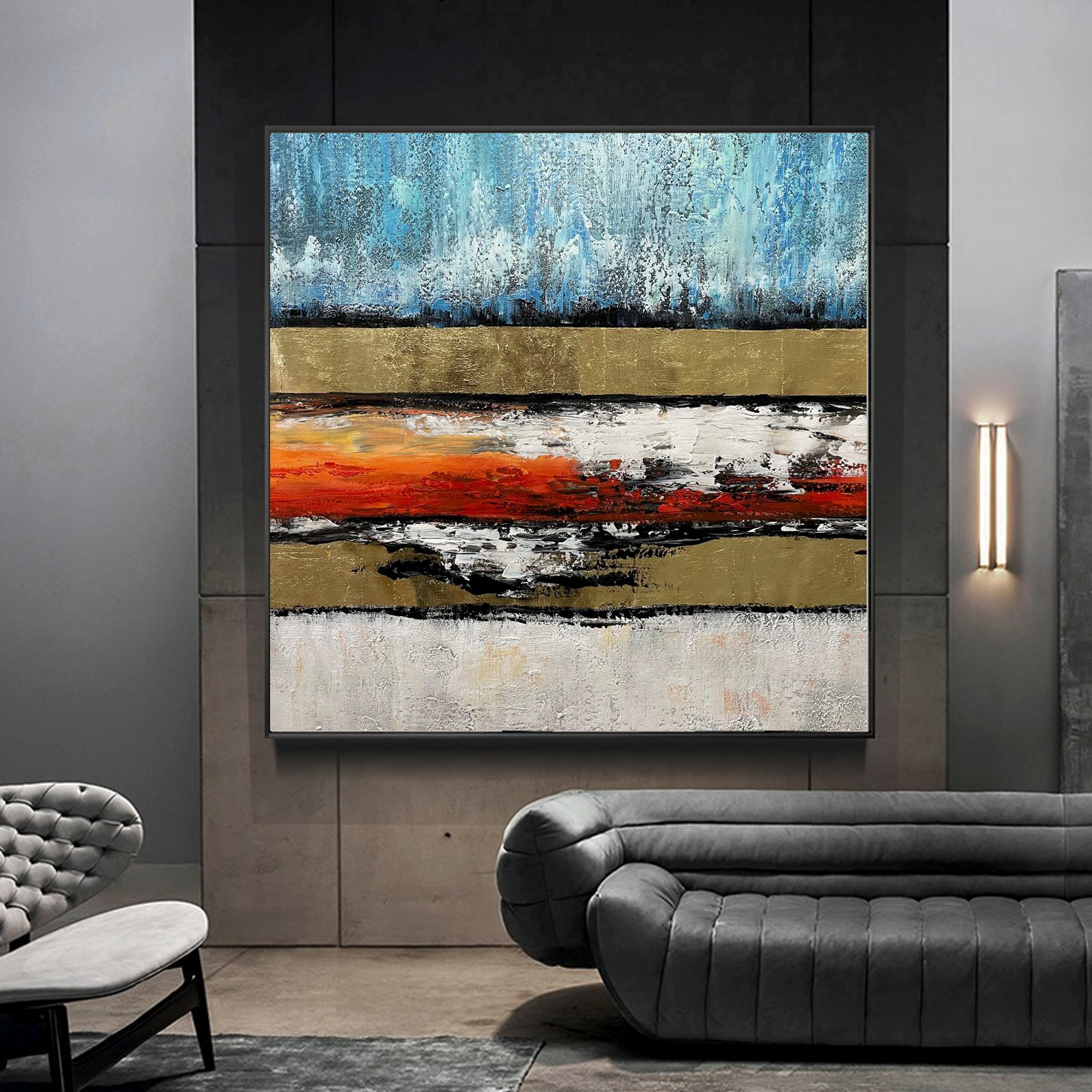 Lava Flow Painting