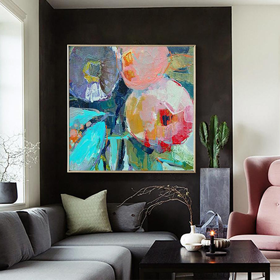 Peach Painting