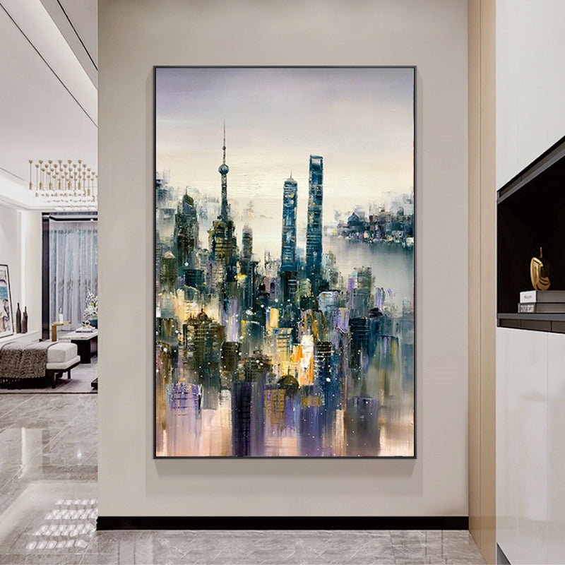 Mist in Shanghai Painting