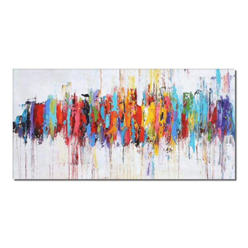Technicolour Waves Painting