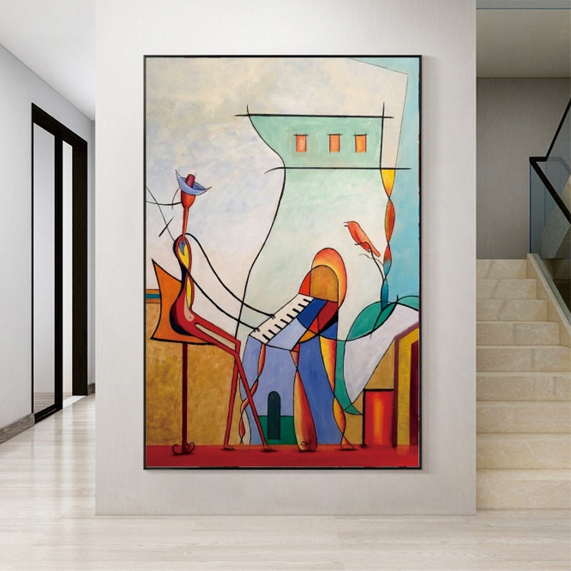 Música del Día Painting
