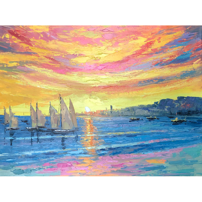 Sunlit Harbor