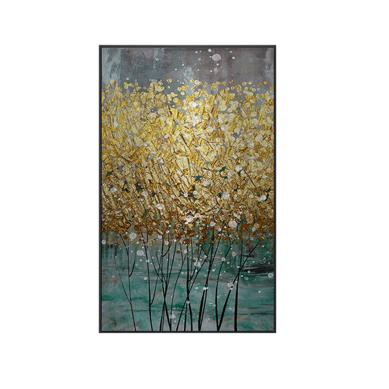 Flores Doradas Painting
