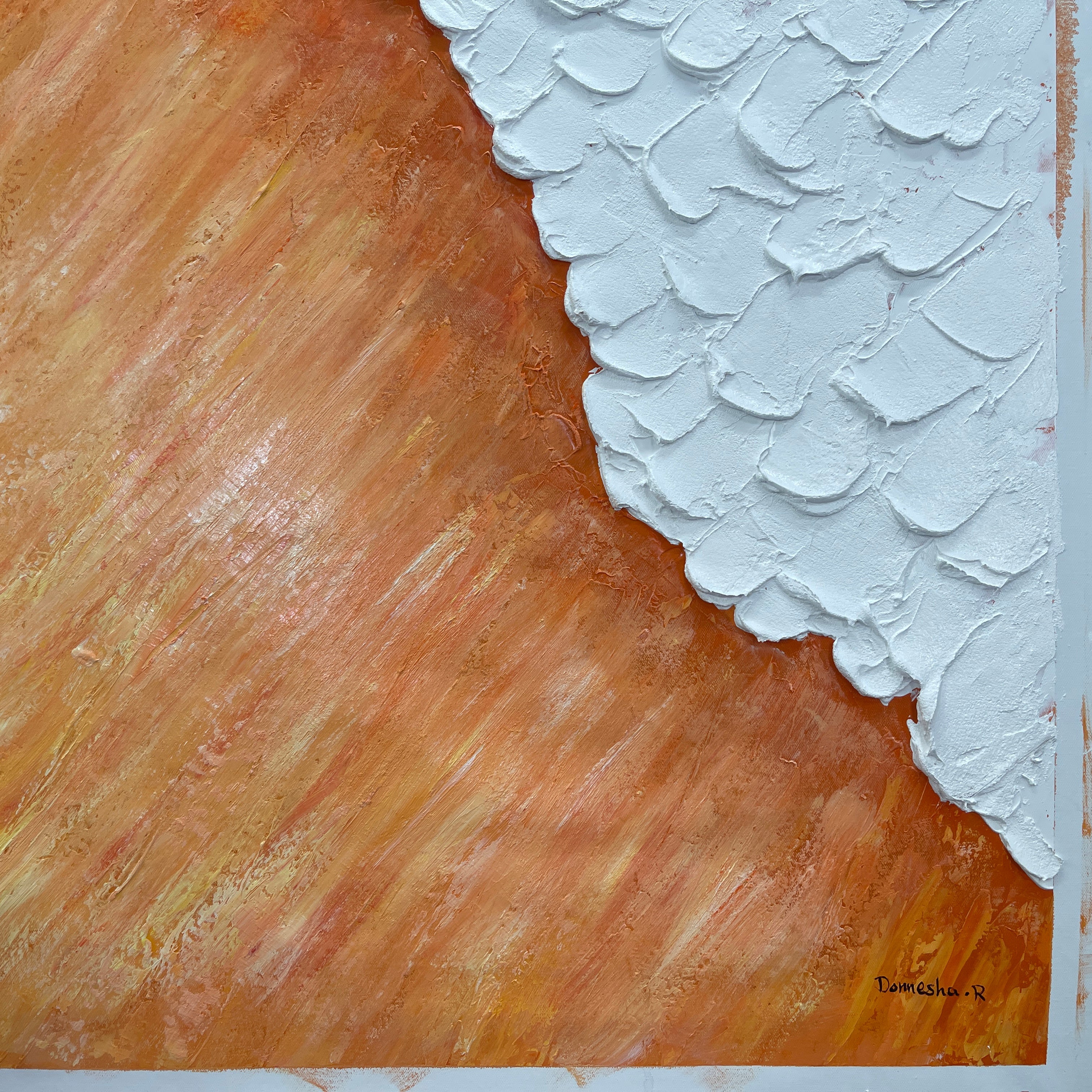 Orange Bay Painting