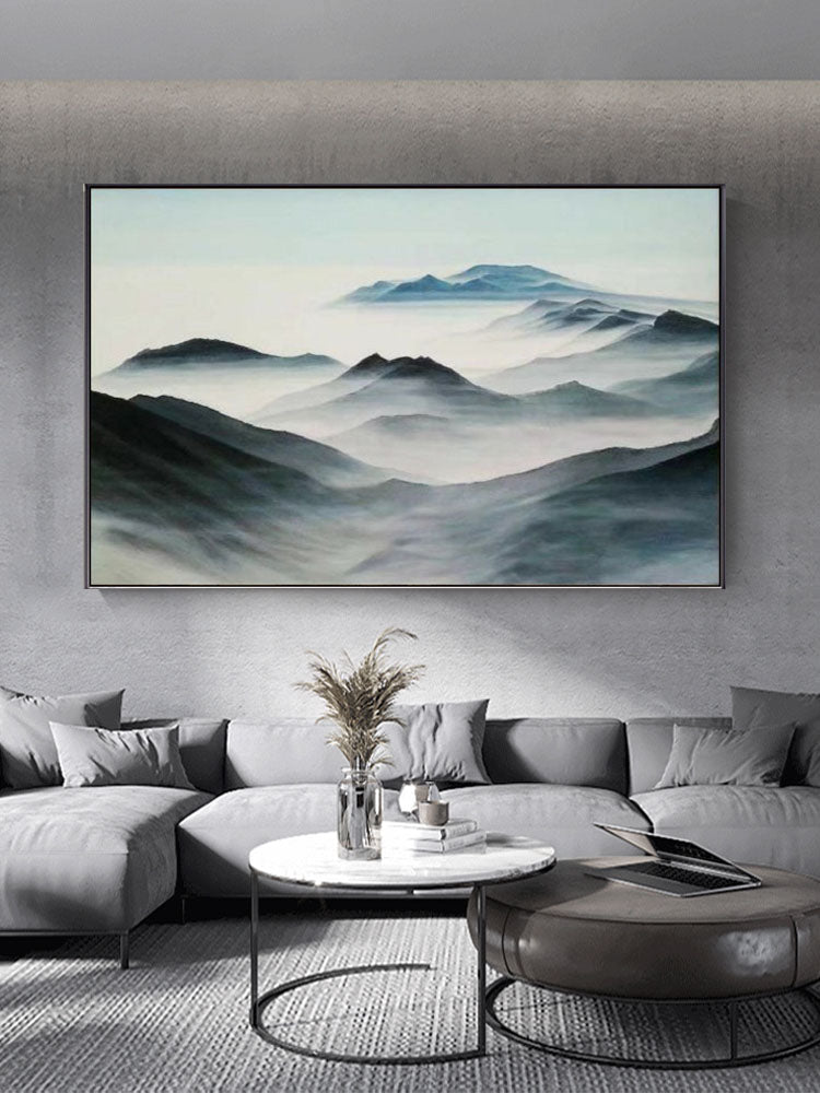 Shrouded in Mist Painting